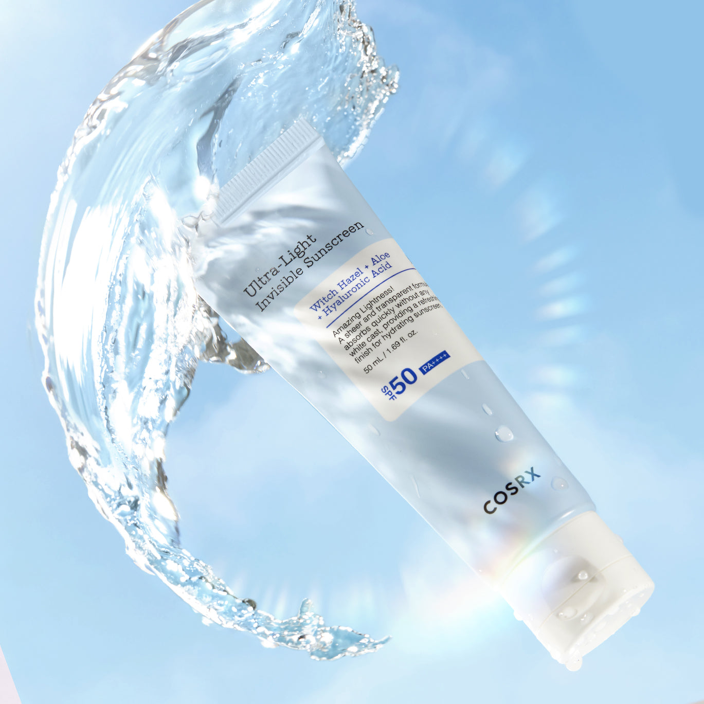 COSRX Ultra Light Invisible Sunscreen - Kremas Nuo Saulės | 50ml