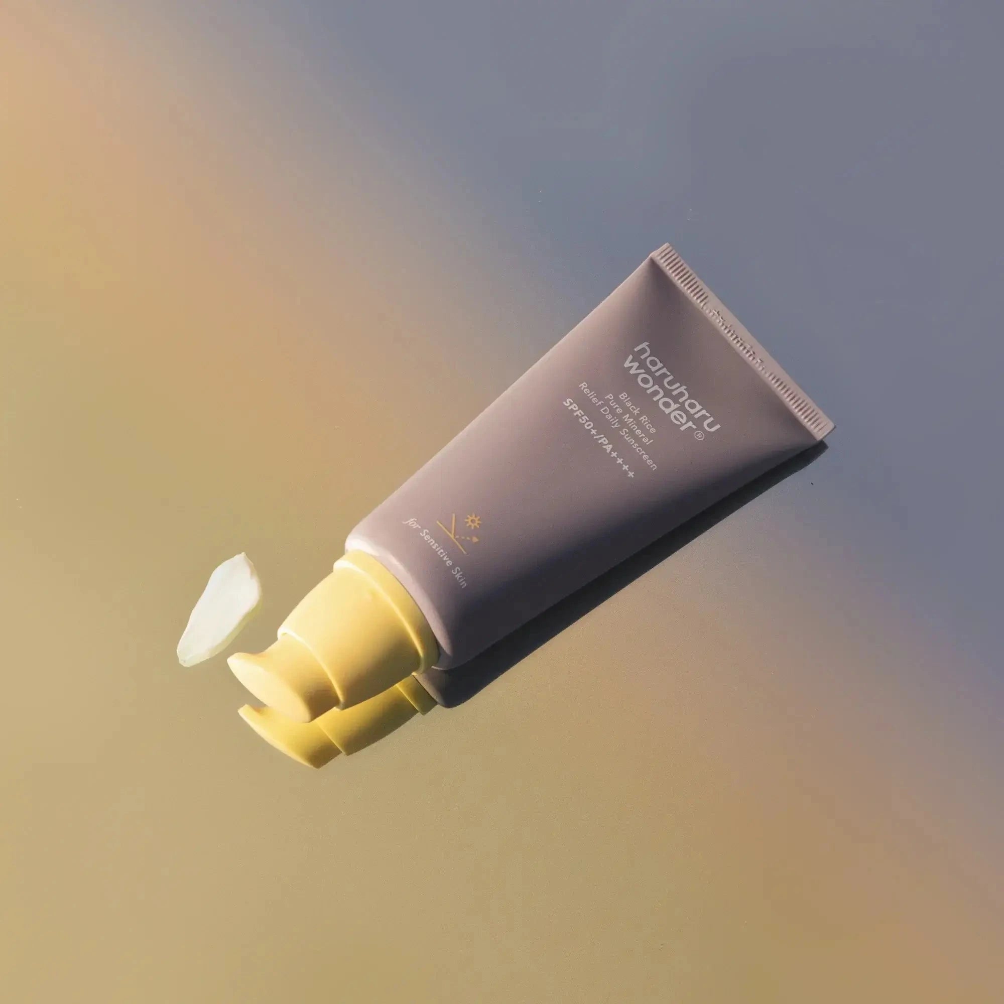 Haruharu Wonder Black Rice Pure Mineral Relief Daily Sunscreen SPF50+/PA++++ - Kremas Nuo Saulės | 50ml