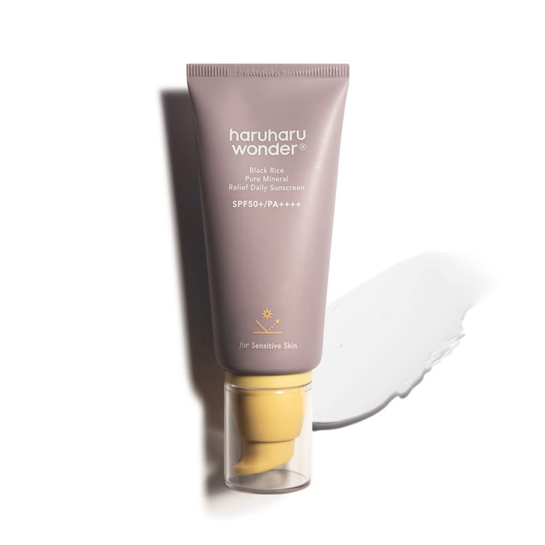 Haruharu Wonder Black Rice Pure Mineral Relief Daily Sunscreen SPF50+/PA++++ - Kremas Nuo Saulės | 50ml