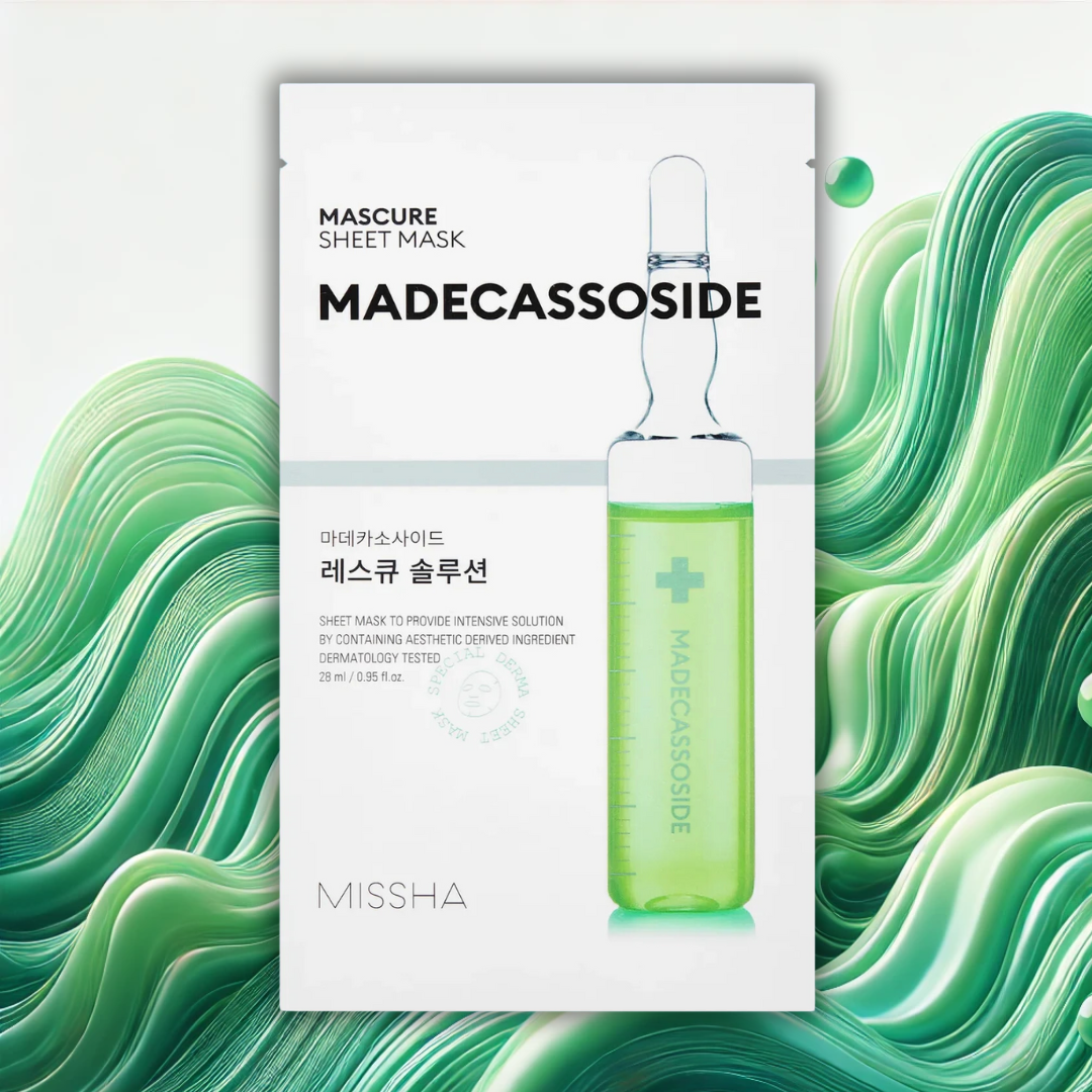 Missha Mascure Rescue Solution sheet mask - Lakštinė Veido Kaukė