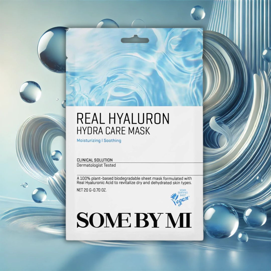 SOMEBYMI Real Hyaluron Hydra Care Mask - Lakštinė Veido Kaukė