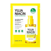 Some By Mi Yuja Niacin Blemish Care Serum Mask - Šviesinamoji Lakštinė Kaukė