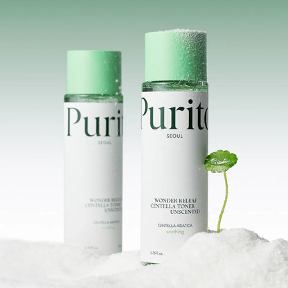 PURITO SEOUL Wonder Releaf Centella Toner Unscented veido tonikas | Korėjietiška Kosmetika