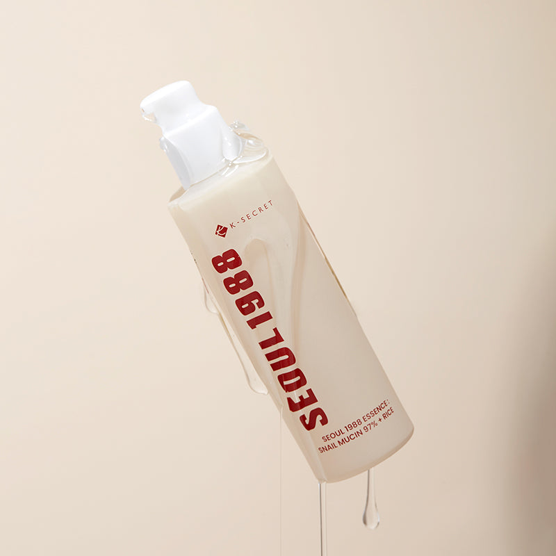KSECRET SEOUL 1988 Essence : Snail Mucin 97% + Rice - Veido Esencija | 100ml