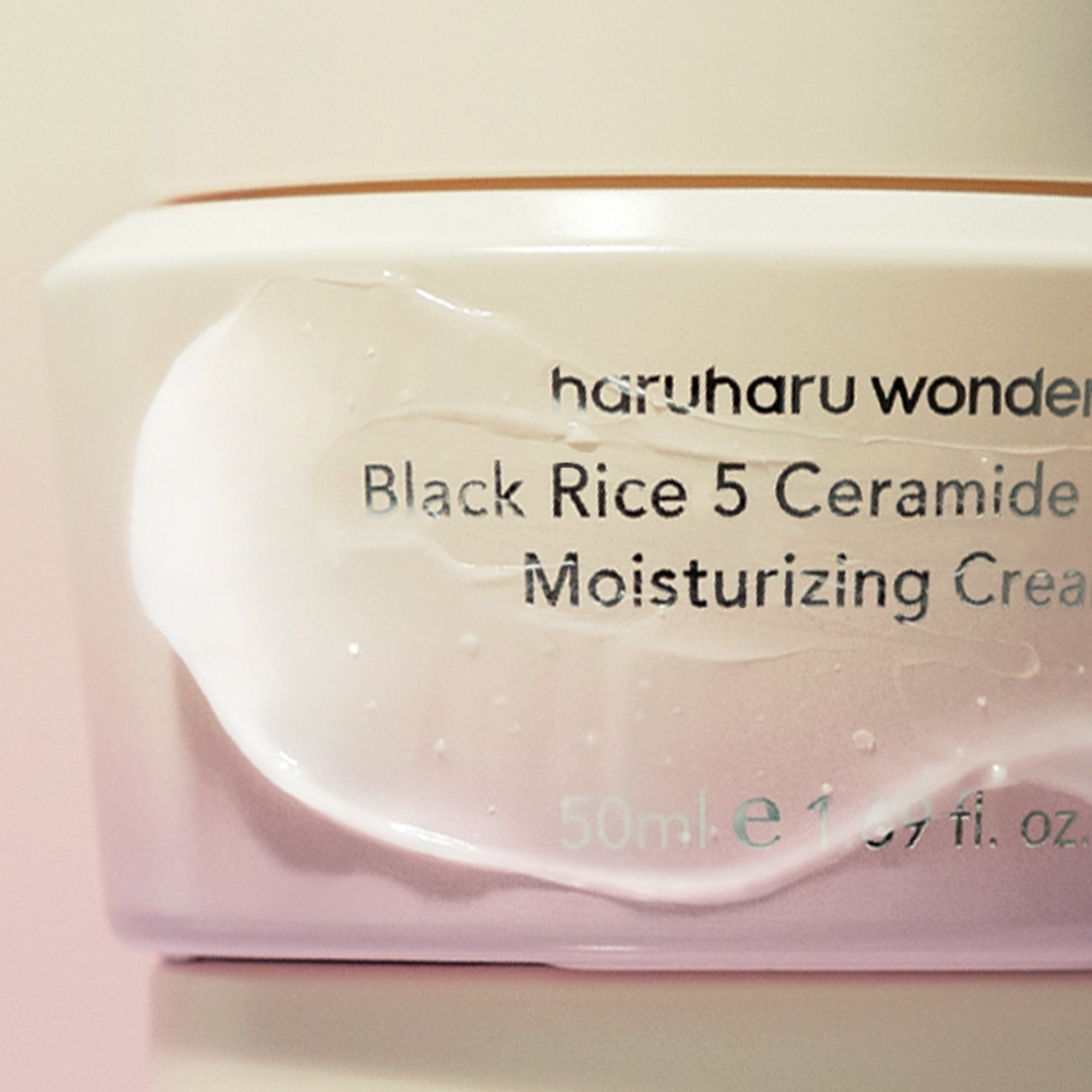 Haruharu Wonder Black Rice 5 Ceramide Barrier Moisturizing Cream - Drėkinamasis Veido Kremas | 50ml