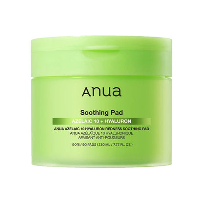 Anua Azelaic 10 Hyaluron Redness Soothing Pad raminantys tonizuojantys padeliai | Korėjietiška kosmetika