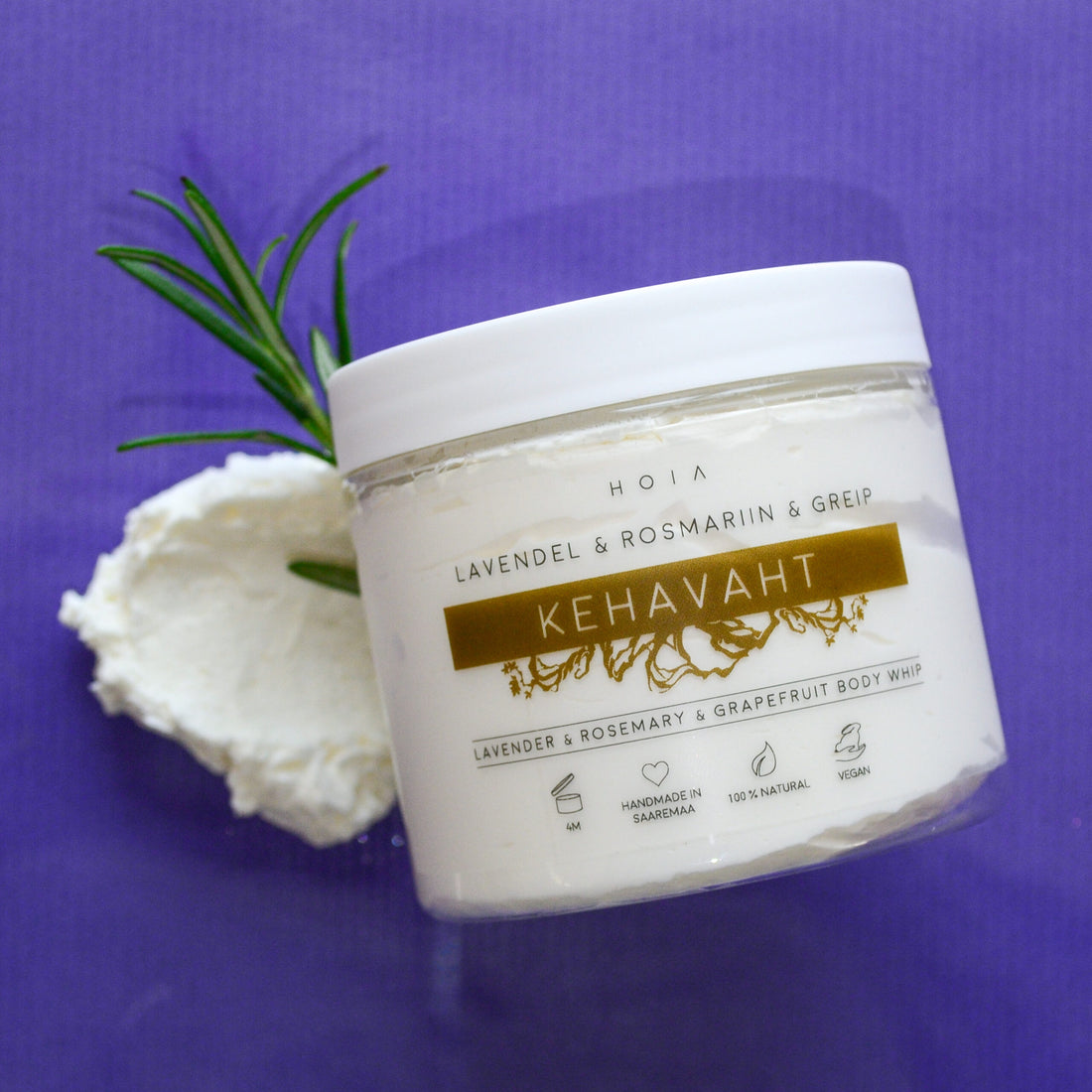 Whipped Body Butter Lavender &amp; Grapefruit &amp; Rosemary, 200ml