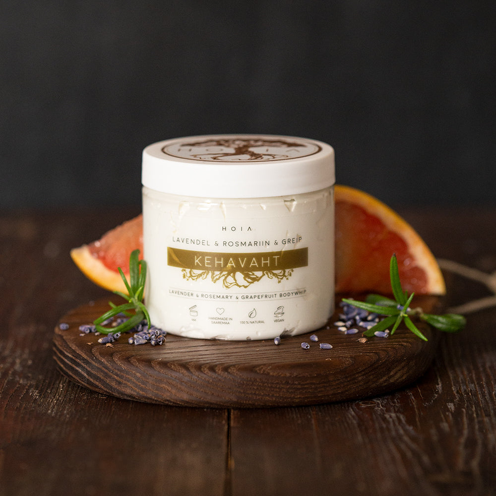 Whipped Body Butter Lavender &amp; Grapefruit &amp; Rosemary, 200ml