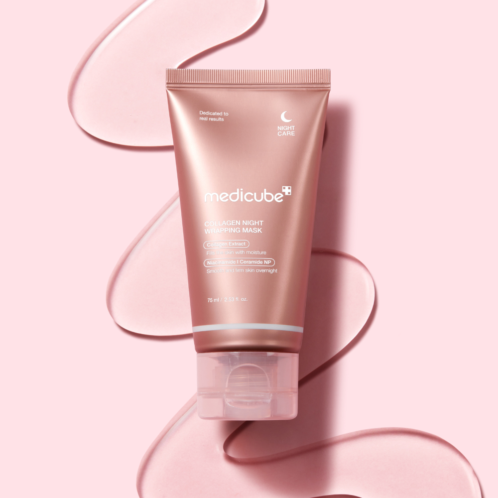 Medicube Collagen Night Wrapping Peel Off Mask - Stangrinamoji Naktinė Veido Kaukė | 75ml