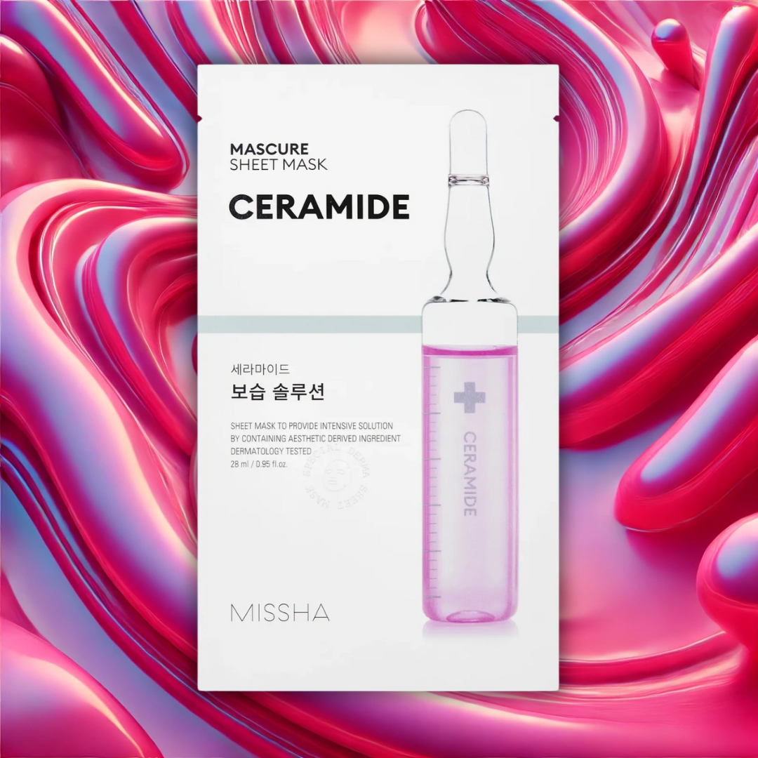 Missha Mascure Ceramide Sheet Mask - Lakštinė Veido Kaukė