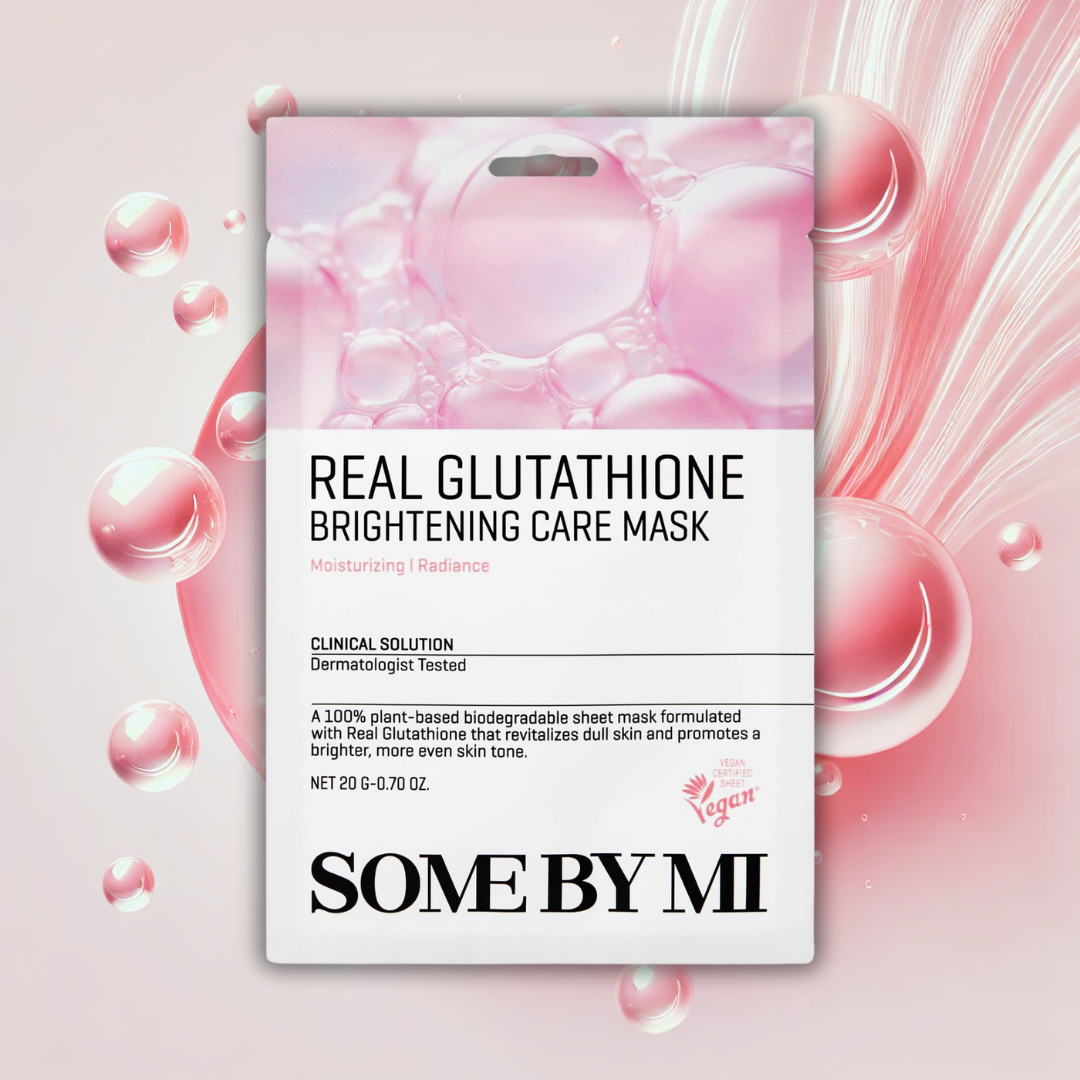 SOMEBYMI Real Glutathione Brightening Care Mask - Lakštinė Veido Kaukė