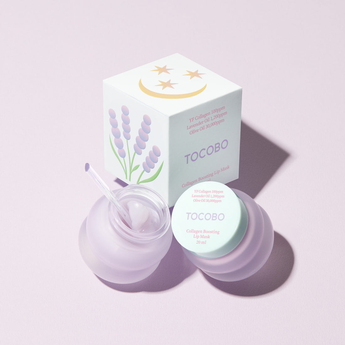 Tocobo Collagen Boosting Lip Mask - Drėkinamoji Lūpų Kaukė | 20ml