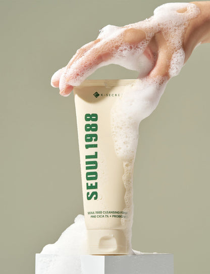 KSECRET SEOUL 1988 Cleansing Foam : Pine Cica 1% + Probiotics - Valomosios Veido Putos | 150ml