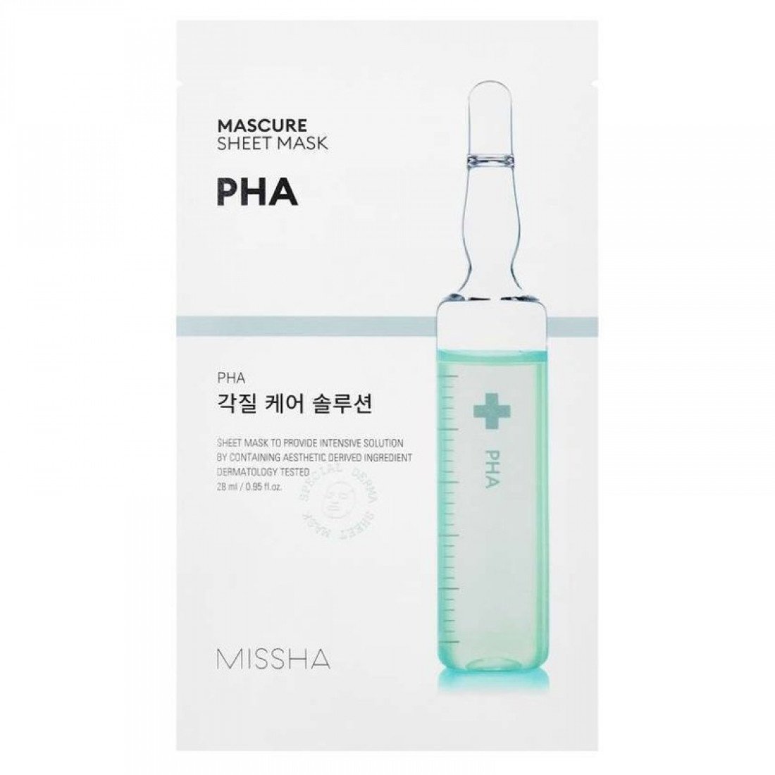 Missha Mascure Peeling Solution sheet mask - Lakštinė Veido Kaukė